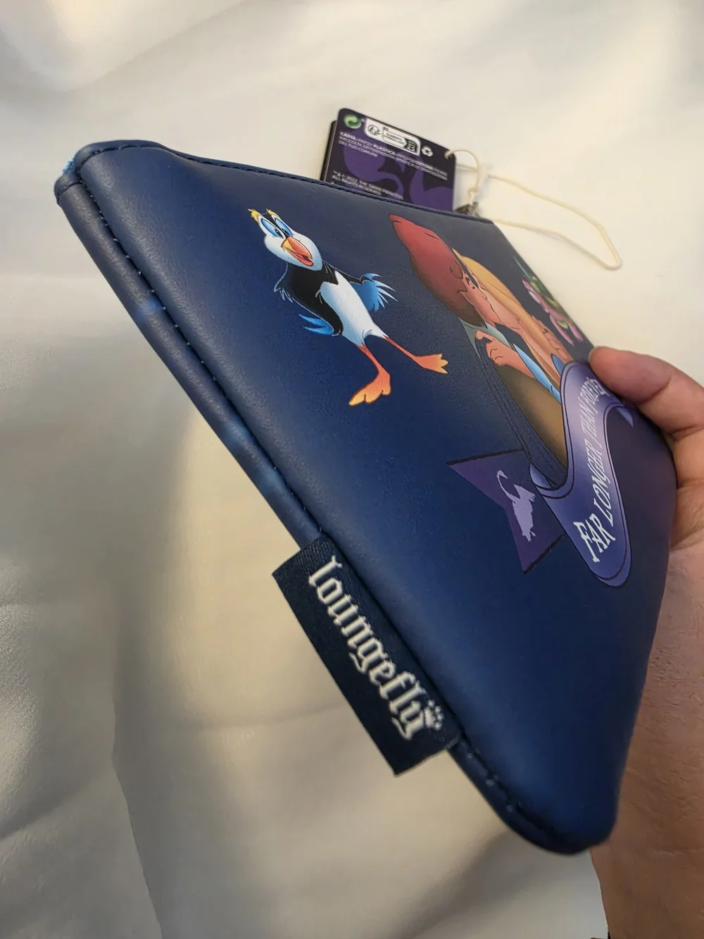Loungefly The Swan Princess Moonlight Zippered Cosmetic Pouch Swan Moonlight